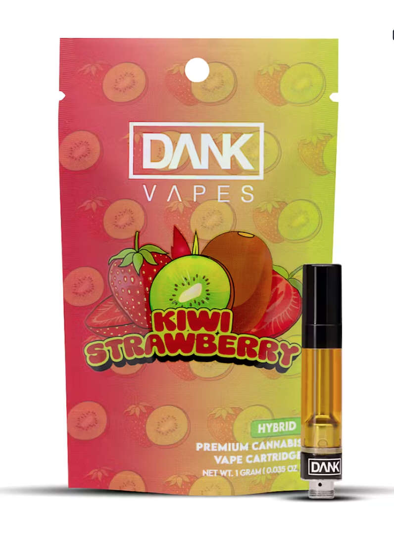 Kiwi Strawberry - Vape Cartridge - 1g - DANK